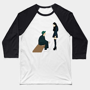 It's Okay to Not Be Okay Kdrama Baseball T-Shirt